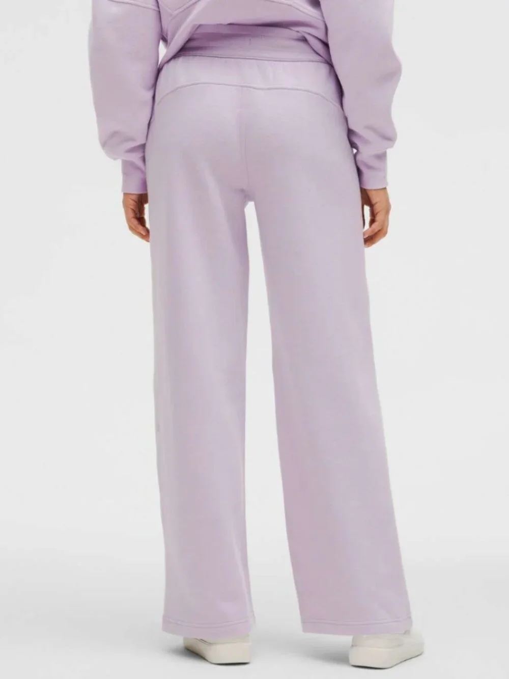 Lululemon Scuba Mid-Rise Wide-Leg Pant Regular Lilac Ether - Picture 2 of 5